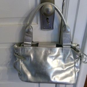 Kate Spade Handbag in Silver Leather